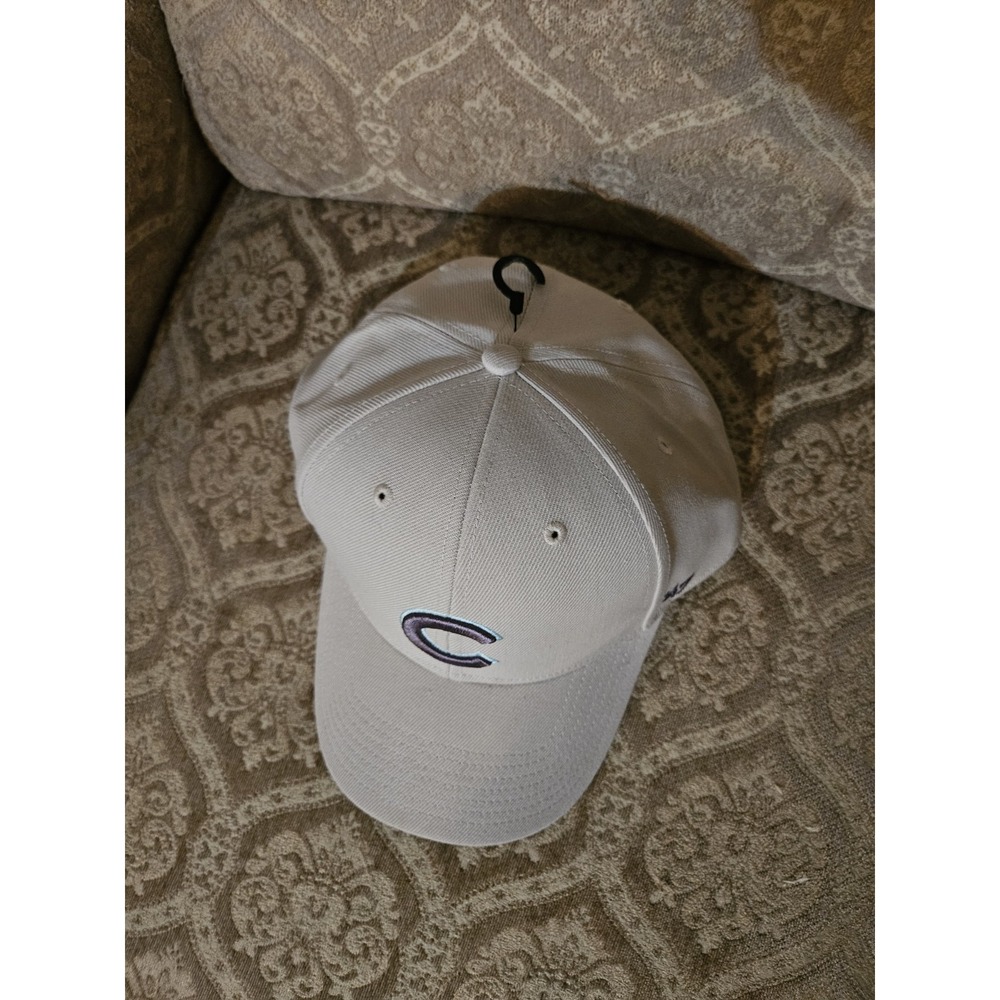 Chicago Cubs Adj 2016 World Series 47 Baseball Hat Tan And Light Blue New